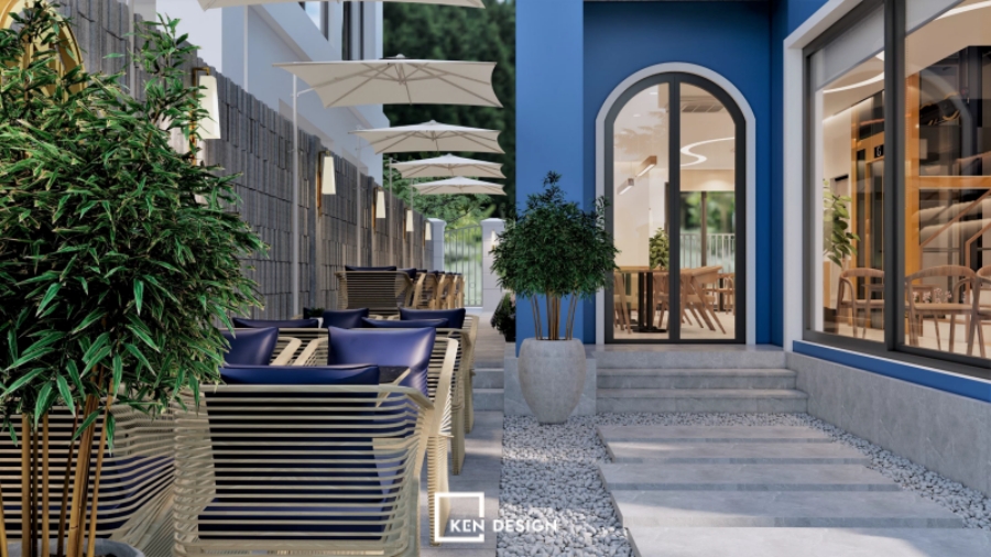 Thiết kế TAX cafe tại Ocean Park